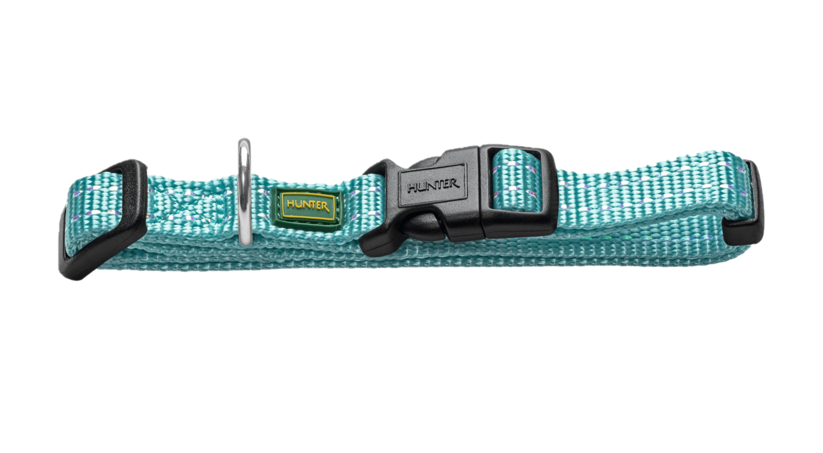 Hunter - Hundehalsbånd Tripoli Vario Basic Light Blue Light Blue S 25-35cm - Hund - Halsbånd - ZOO.no