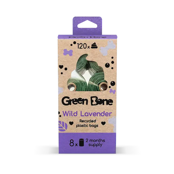 Refill Wild Lavender biodegradable dog bags