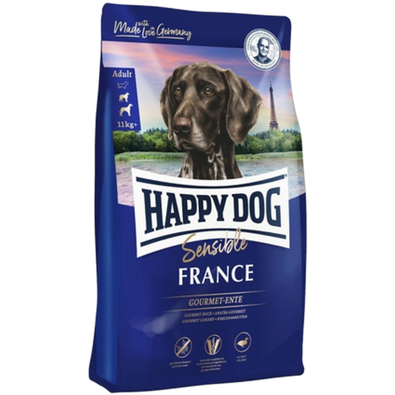 Happy Dog - Sensible France Duck & Potato 11 kg - Hund - Hundmat & hundfoder - ZOO.se
