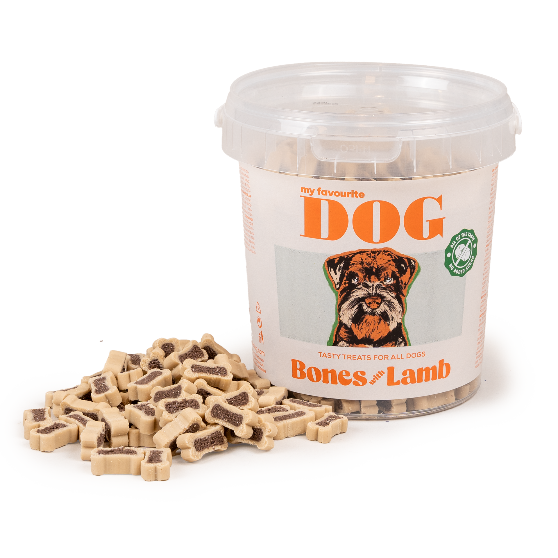 My favourite DOG - Bones with Lamb 500g - Hund - Hundgodis - Träningsgodis & belöningsgodis - ZOO.se