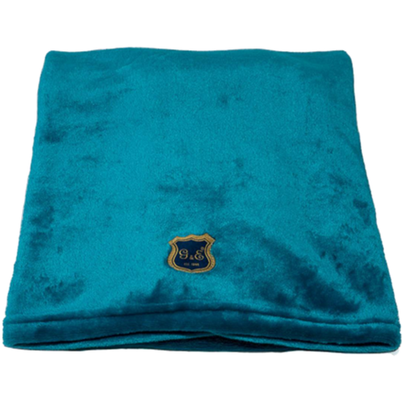 Gustaf och Evita - Fleecehuopa Smaragdi 100x70cm - Fleece-viltti - Koirat - Koiranpedit ja pehmusteet - Huovat