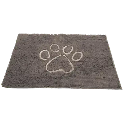 Dirty Dog Doormat Misty Grey Large 89x66cm
