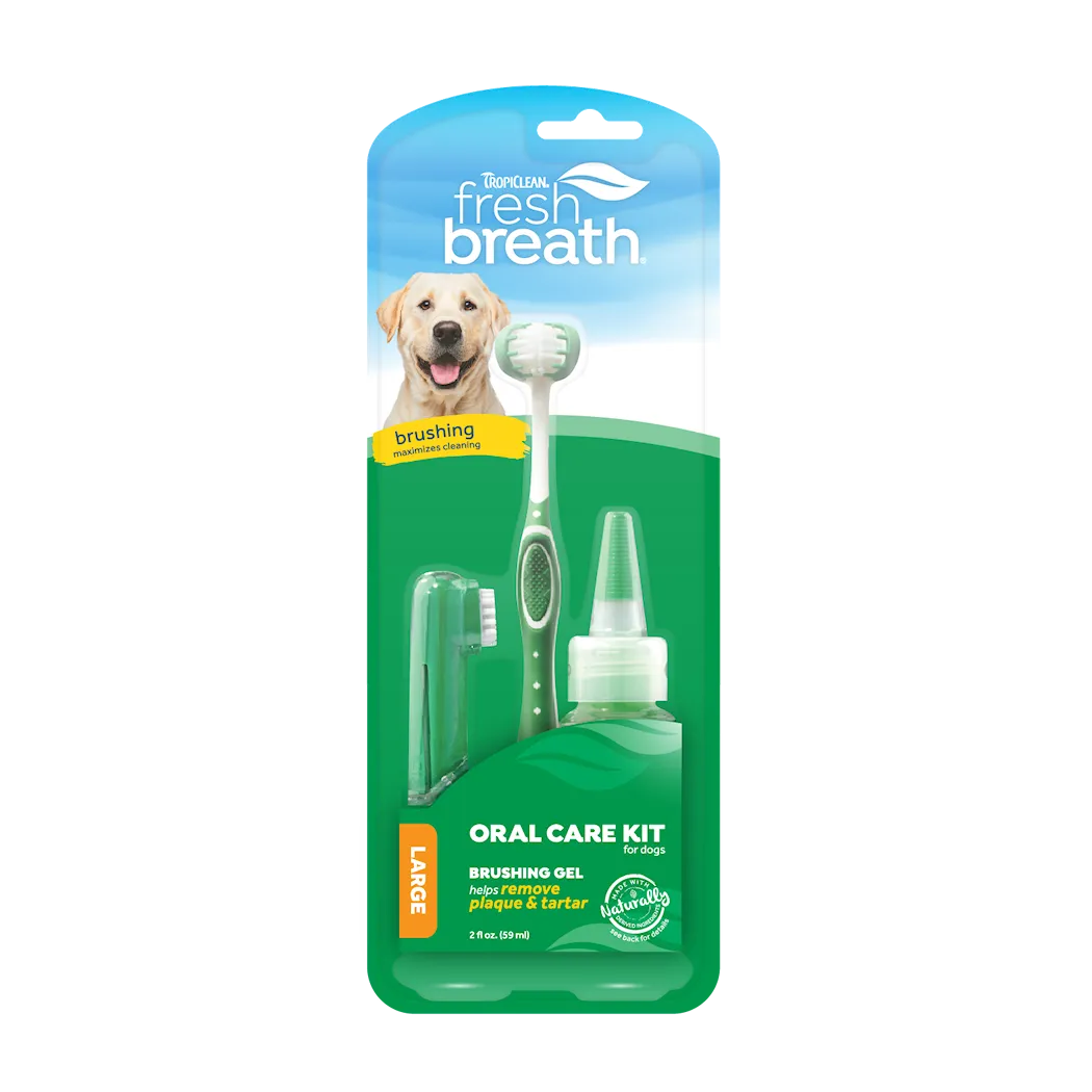 TropiClean Fresh Breath Oral Care Kit 59 ml