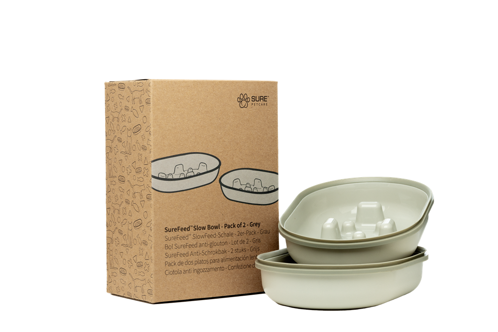 Slow Bowl  Grå 2pack