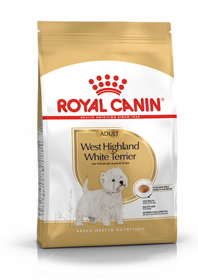 Preview of Royal Canin Breed West Highland Terrier Adult Torrfoder för hund 3 kg