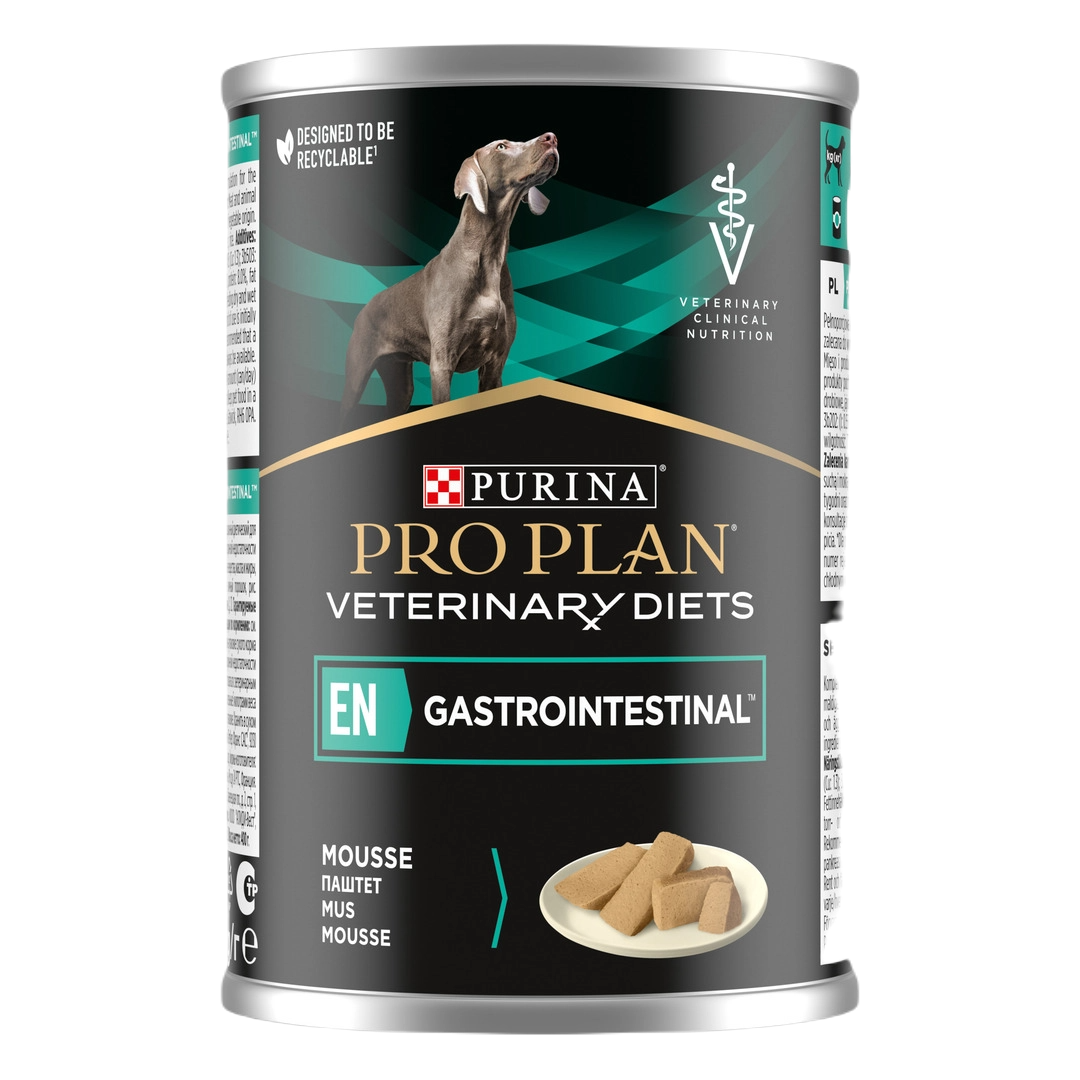 Canine EN Gastro Enteric Dog Burk 400 g x 12 - Hund - Hundmat & hundfoder - Veterinärfoder för hund, Veterinär - Veterinärfoder För Hundar - Purina Pro Plan Veterinary Diets - ZOO.se