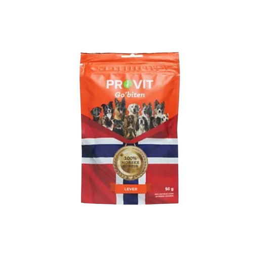 PROVIT - Go´Biten Frystorkad lever 50 g - Hund - Hundgodis - ZOO.se