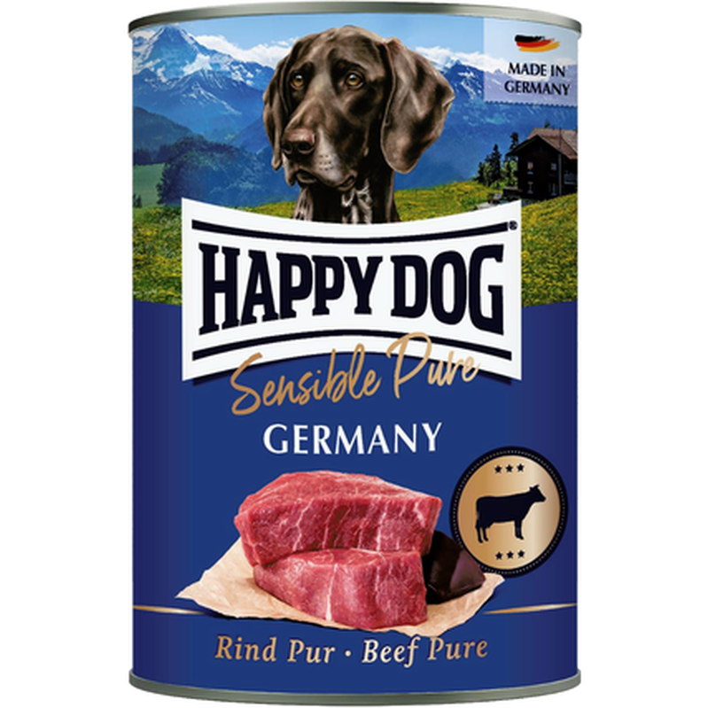 Happy Dog - Sensible Pure Germany 100% Nötkött 400 g - Hund - Hundmat & hundfoder - ZOO.se