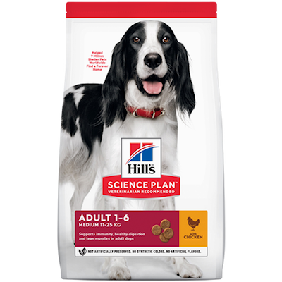 Preview of Hills Science Plan Adult Medium Chicken - Dry Dog Food 14 kg