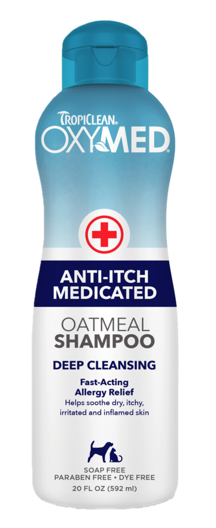 TropiClean - OxyMed Medicated Anti Itch Shampoo for Pets 355 ml - Hund - ZOO.se