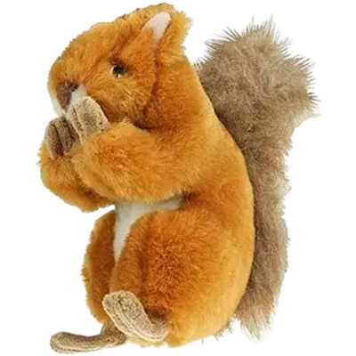Forest Friends Sammy Squirrel Plush Soft Dog Toy