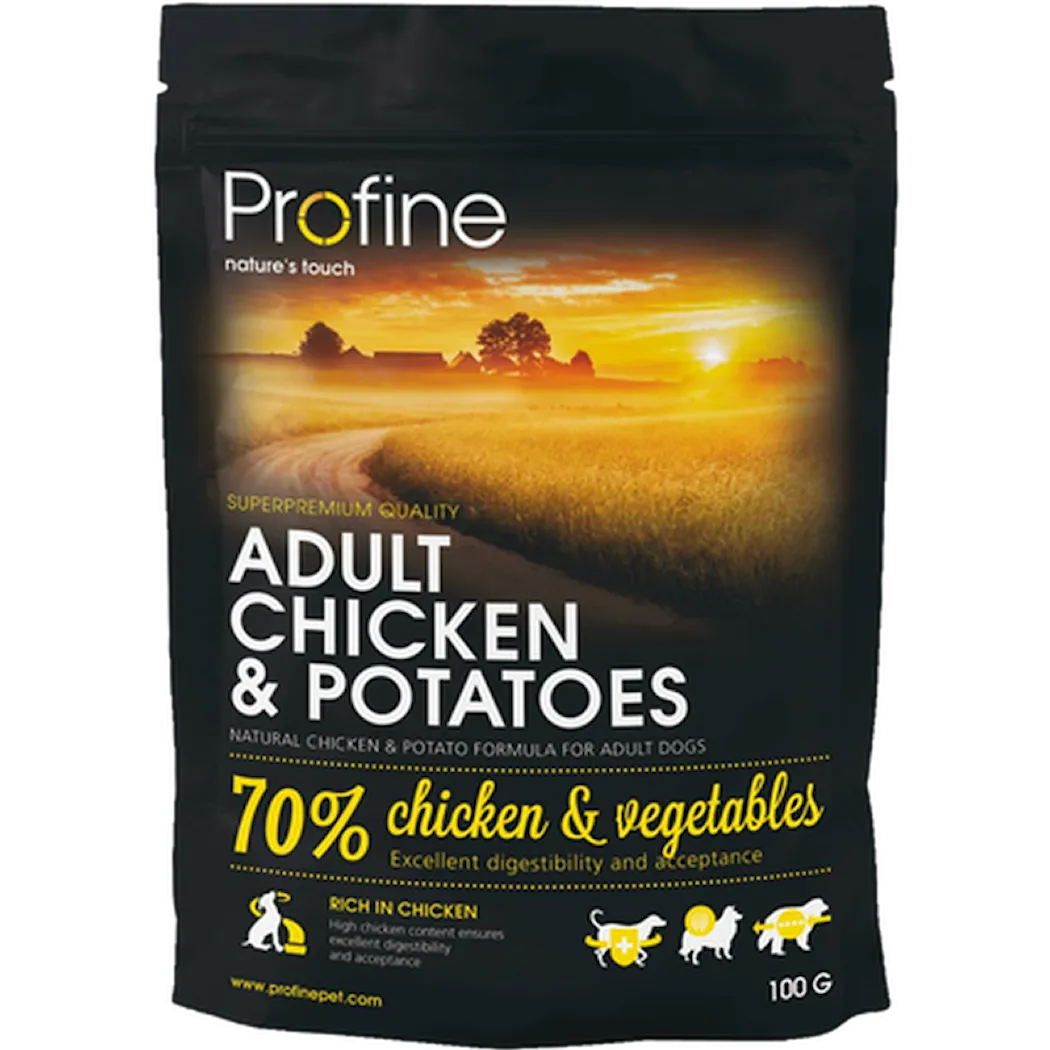 Profine Dog Dry Food Adult Chicken & Potatoes