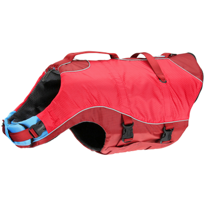 Surf N Turf Dog Life Jacket Red Large 47cm - Hund - Hundetrening & bruksspor - Flytevester, Hund - GPS & sikkerhet - Flytevester for hunder - Kurgo