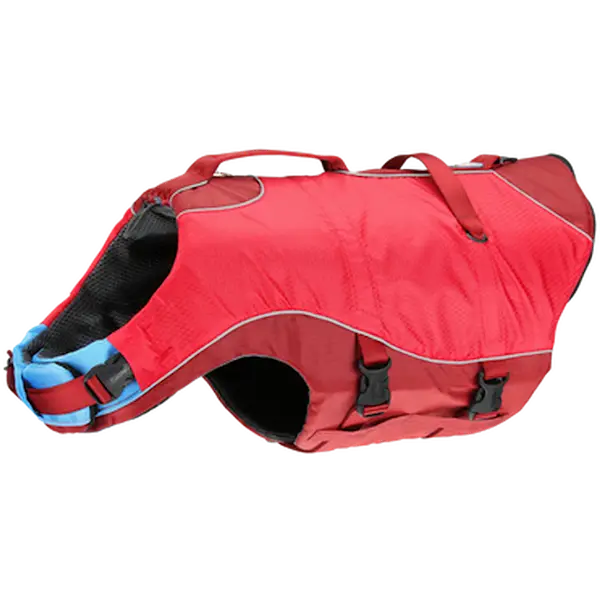 Surf N Turf Dog Life Jacket Red Large 47cm