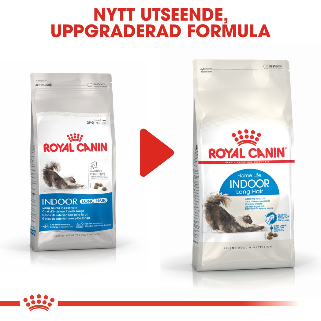 Royal Canin Indoor Long Hair Adult Tørrfôr til katt | ZOO.no