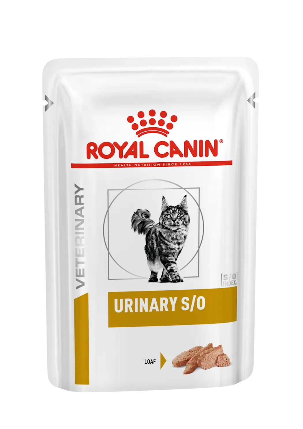 Royal Canin Veterinary Diets Cat Wet Cat Urinary S/O Loaf i saus 85 g x 12 stk - porsjonsposer