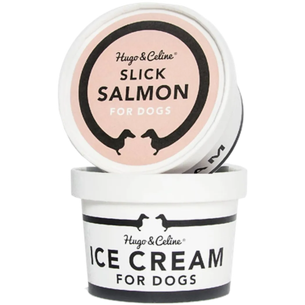 Hugo and Celine Ice Cream Slick Salmon