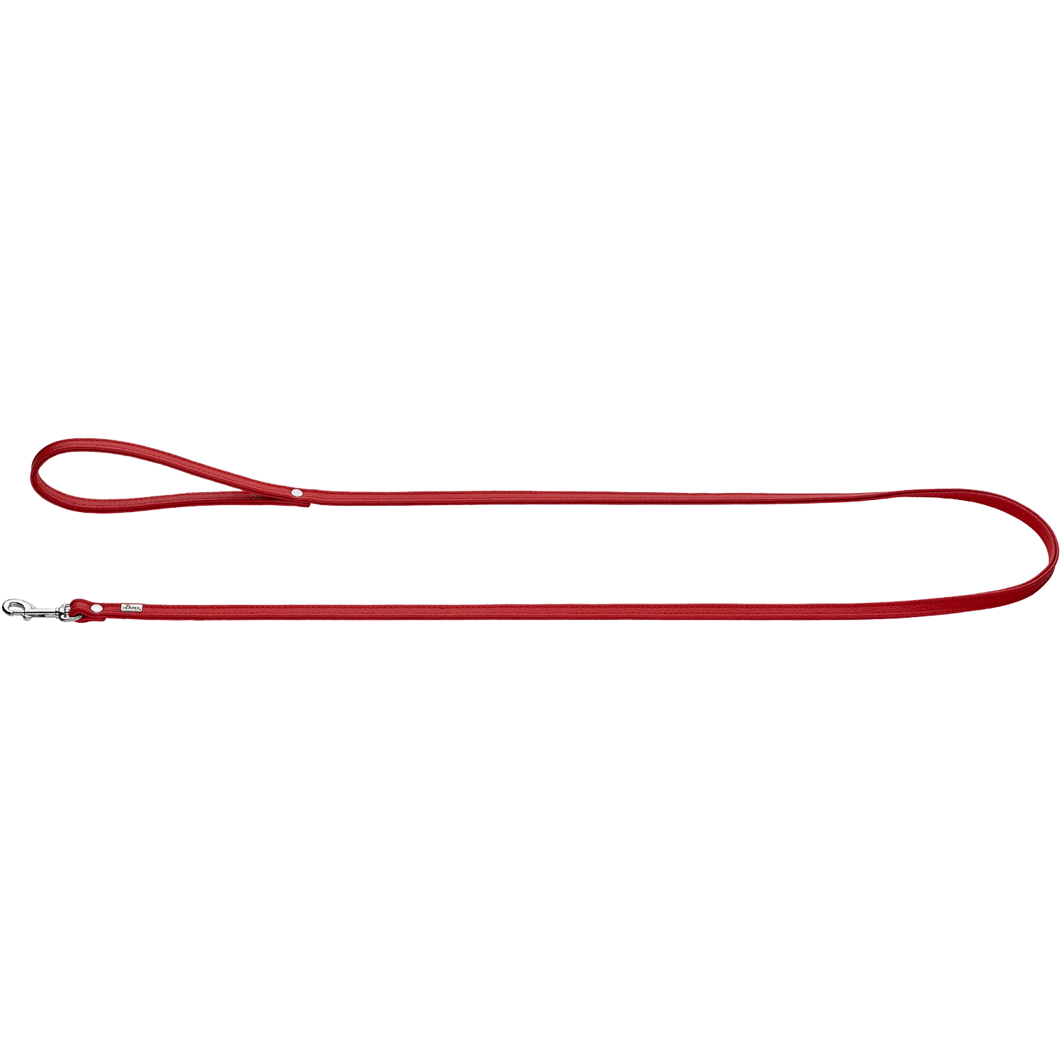 Hunter - Dog Leash Nappa Petit Red 140cm/8mm - Hund - Hund - ZOO.se