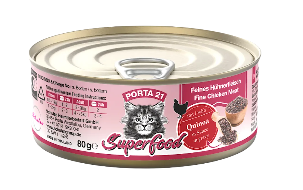 Porta21 Feline Superfood - Chicken - Quinoa 80 g