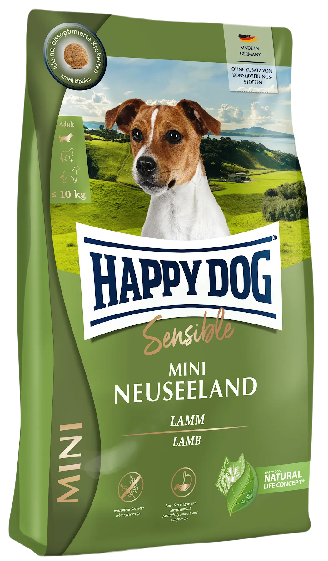 Happy Dog Dry Food Sensible Mini Neuseeland Lamb & Rice