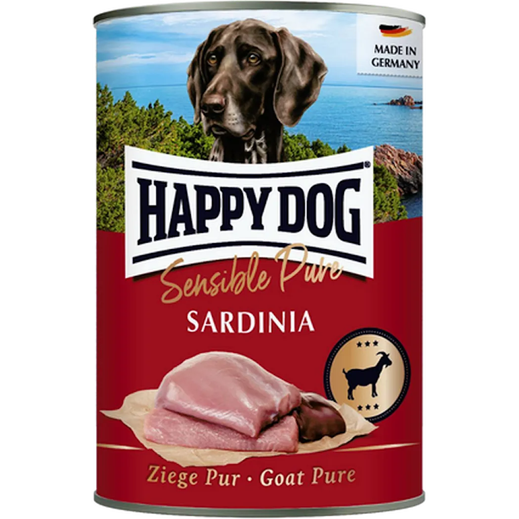Happy Dog Wet Food Grainfree Pure 100% Goat Tinned 400 g
