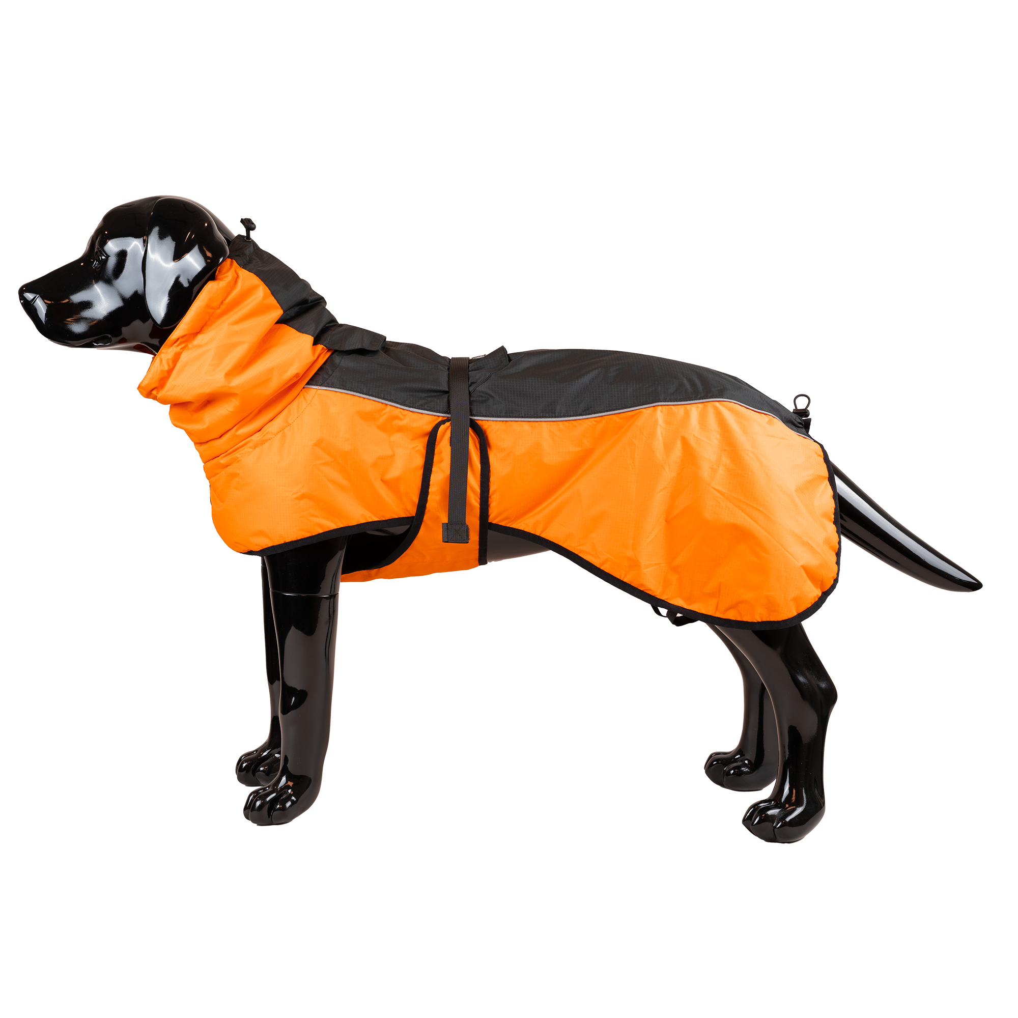 Selected by ZOO - Vintertäcke Pajazzo, 2XL, 55 cm, Orange - Hund - Hundkläder - ZOO.se