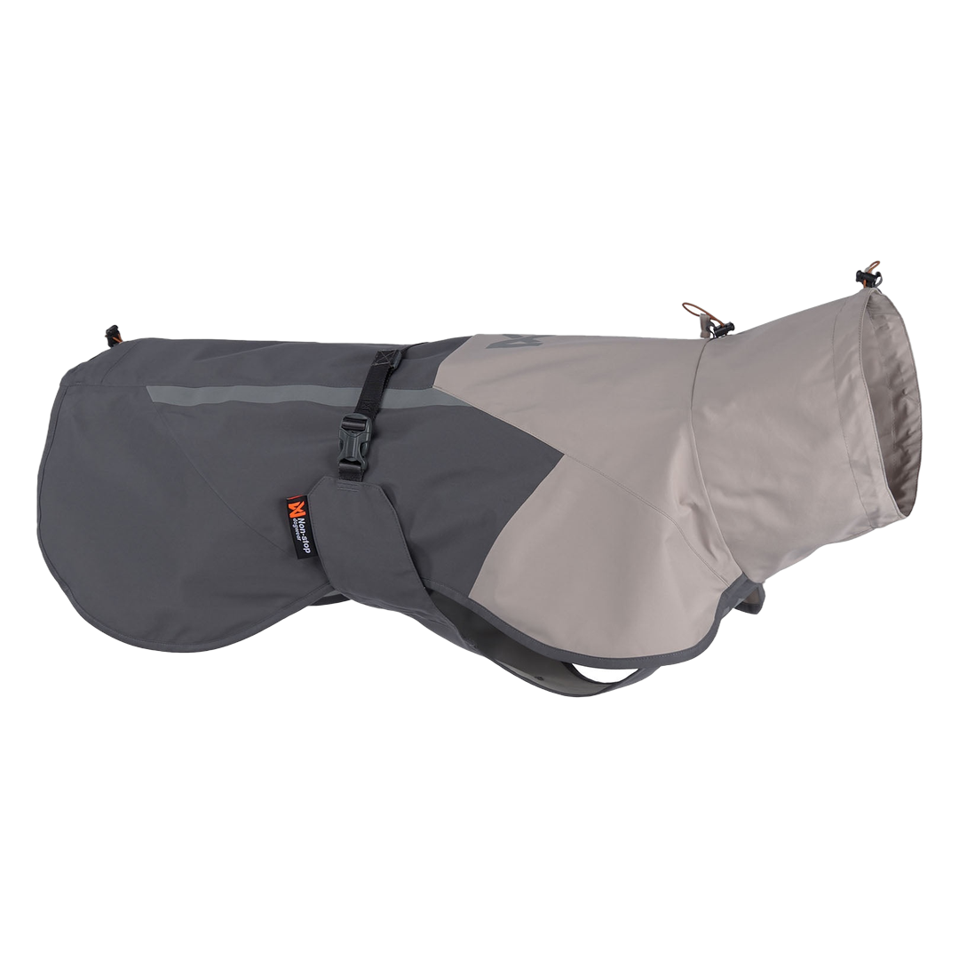 Non-stop dogwear Regntäcke Fjord 2.0 Grå 65 cm - Hund - Hundkläder - Hundtäcken & hundjackor - Non-stop dogwear - ZOO.se