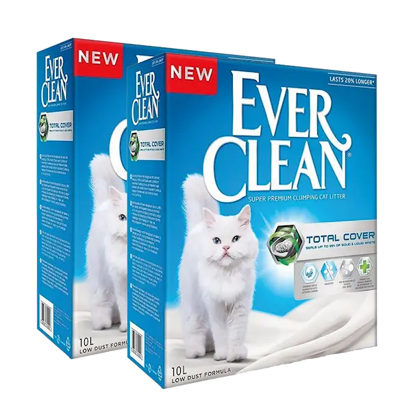 Total Cover - Cat Litter 10 L x 2