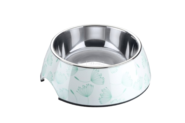 Bowl Blies Melamine White/Green