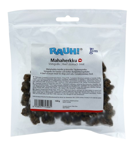 Rauh - Vomgodis 100 g - Hund - Hundgodis - Naturligt hundgodis - ZOO.se