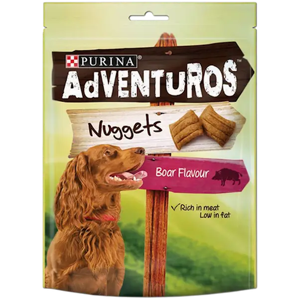 Adventuros Nuggets Boar Flavour 90g x 6st