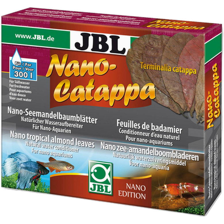 JBL Nano-Catappa Tropical Almond Leaves for Freshwater 10-pack