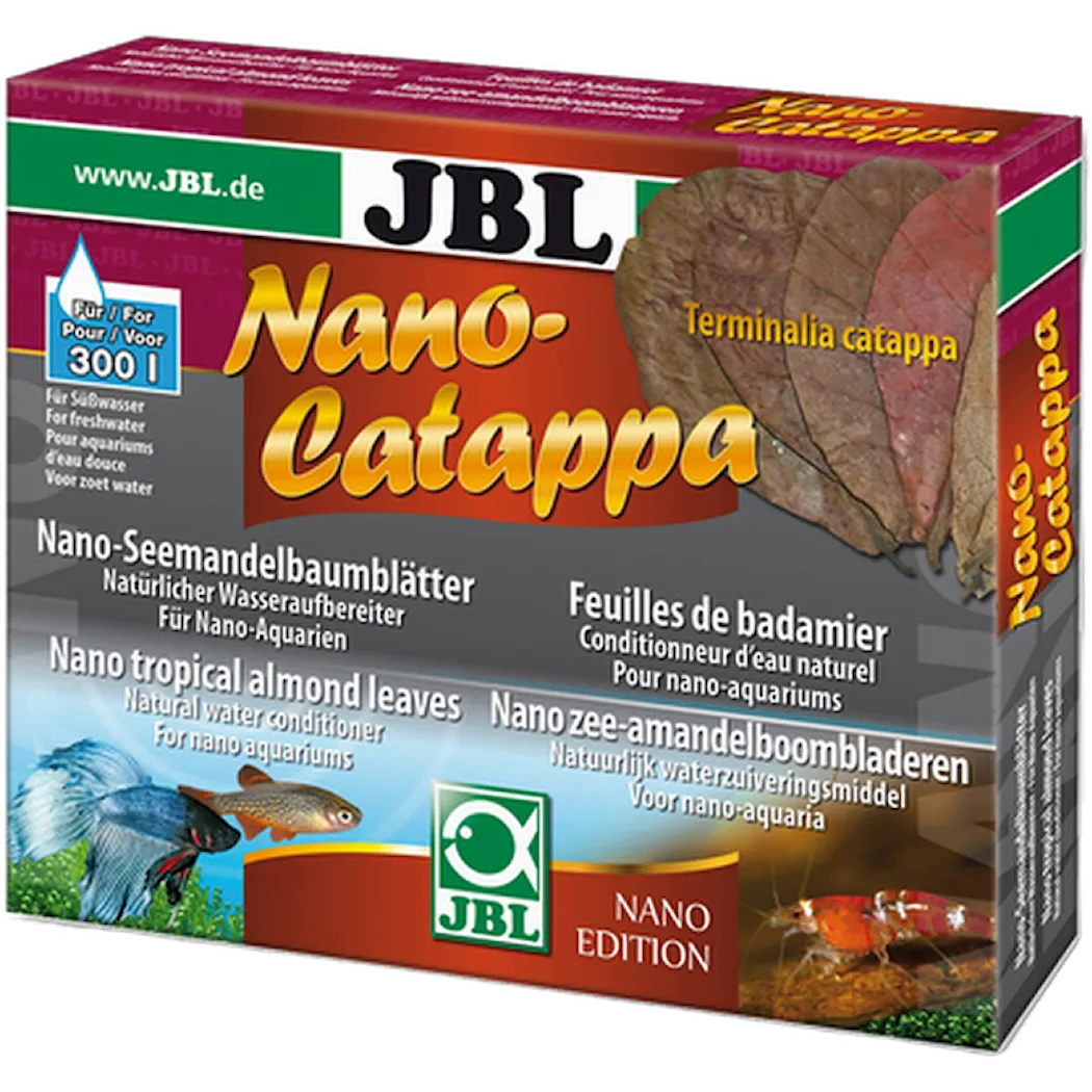 JBL Nano-Catappa tropiske mandelblader for friskt vann 10-p