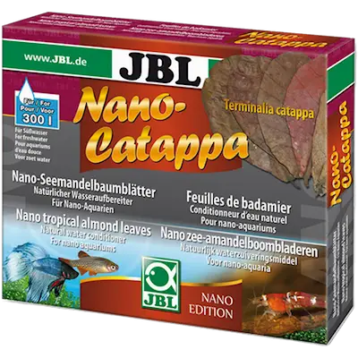 Nano-Catappa tropiske mandelblader for friskt vann