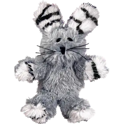 Softies Fuzzy Bunny Cat Toy