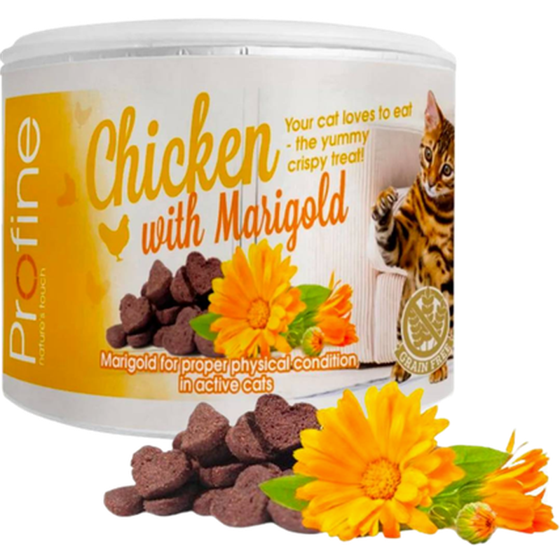 Profine - Kattesnacks med kylling og ringblomst 50 g - Katt - Kattegodteri & kattegress - Tyggesnacks for katter - ZOO.no
