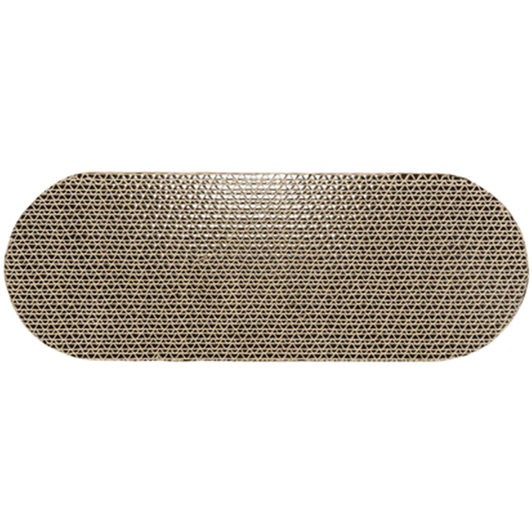 Replacement Cardboard for Oval Frame Brown 33,5x3,5x12cm