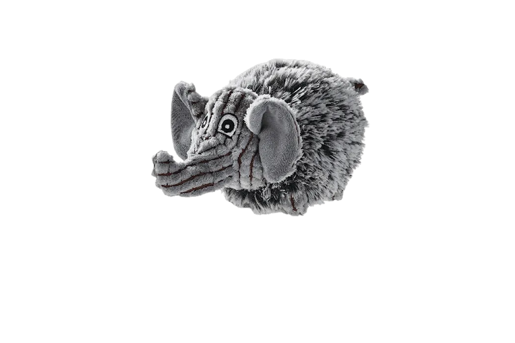 Koiran lelu Pori Elefantti Polyesteri Harmaa 18cm