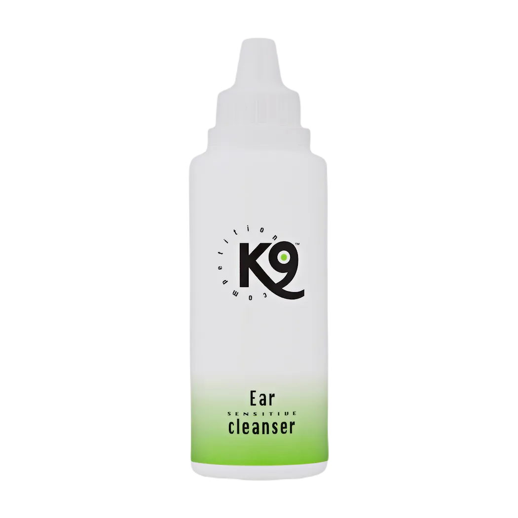 K9 Competition Ørerens Sensitive Skånsom og effektiv hvit 150 ml