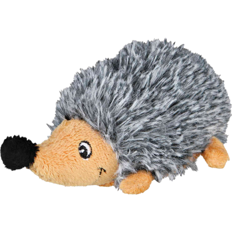 Trixie - Plush Hedgehog sensitive dogs Gray 12 cm - Hund - Hundleksaker & Spel - ZOO.se
