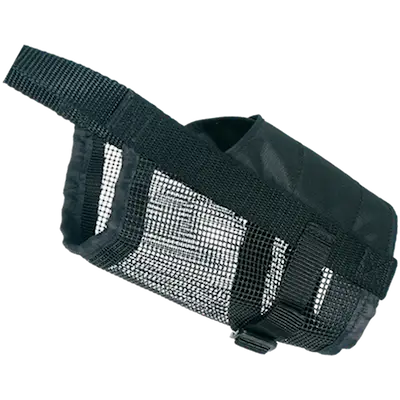 Dog Muzzle with Net Insert Polyester