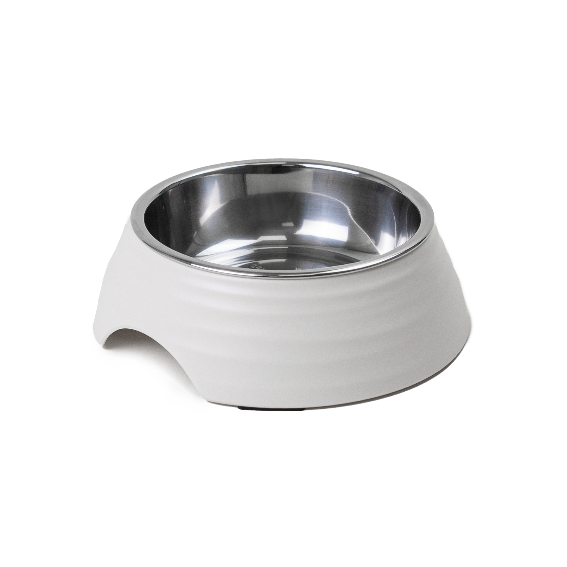 Matskål Ripple Vit S 160ml, 14x4,5cm