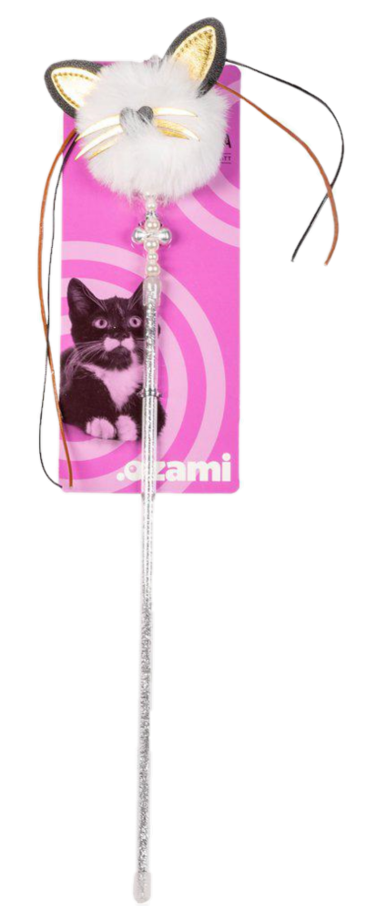 Kattvippa Adorable Vit 30 cm