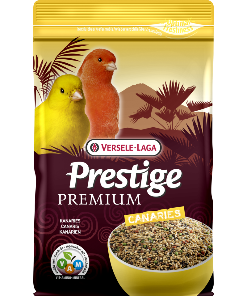 Versele-Laga - Prestige Premium Canary (Kanarie) 800 g - Fågel - Fågelmat & Fågelfoder - ZOO.se
