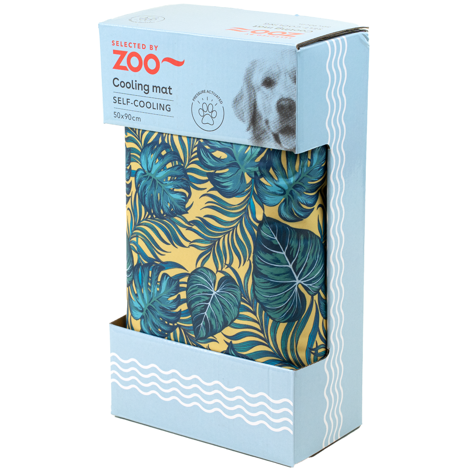 Selected by ZOO Kjølematte Summer Leaf