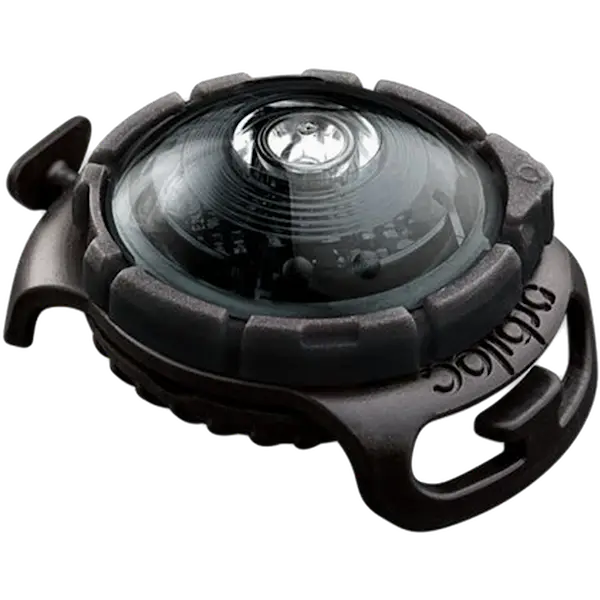 Safety Light Dog Dual Dark LED - With Quick Mount & Adjustable Strap Black 5 km