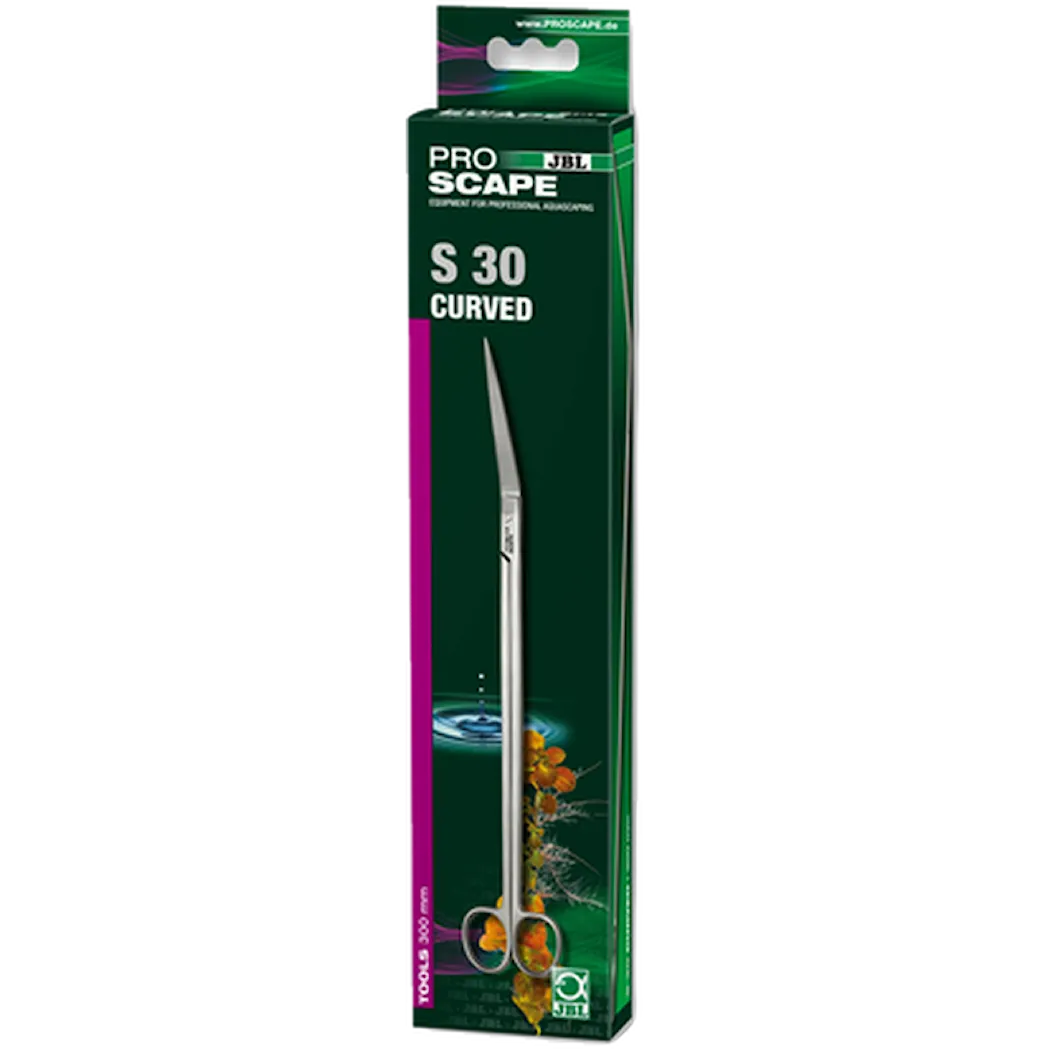 JBL ProScape Tools S Curved Scissors for Plants 30 cm