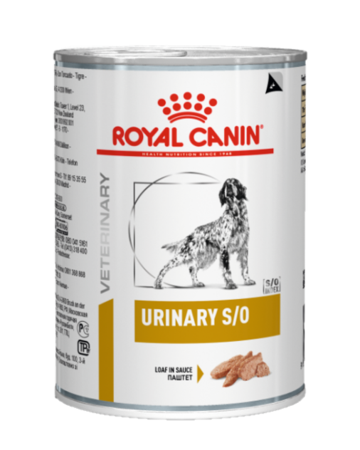 Urinary S/O Loaf våtfoder för hund 410 g - Hund - Hundmat & hundfoder - Veterinärfoder för hund, Veterinär - Veterinärfoder För Hundar - Royal Canin Veterinary Diets Dog - ZOO.se
