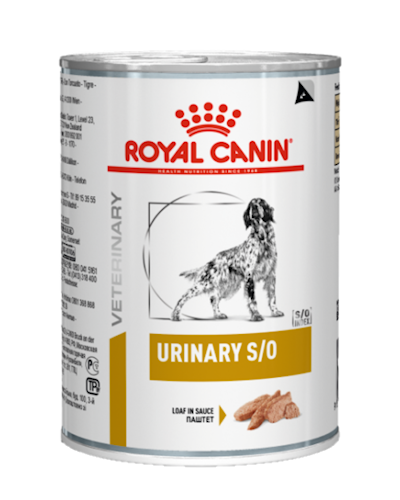 Preview of Royal Canin Veterinary Diets Dog Urinary S/O Loaf Våtfoder för hund 410 g