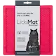 LickiMat Cat Classic Smokk rosa 20 x 20 cm